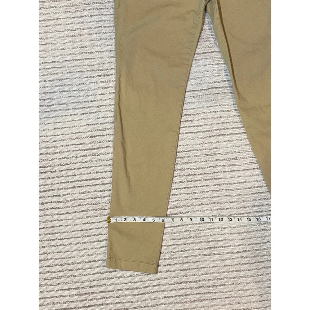 Hollister Mens Skinny Chino Pants Khaki Tan Epic Flex Stretch W29 L32